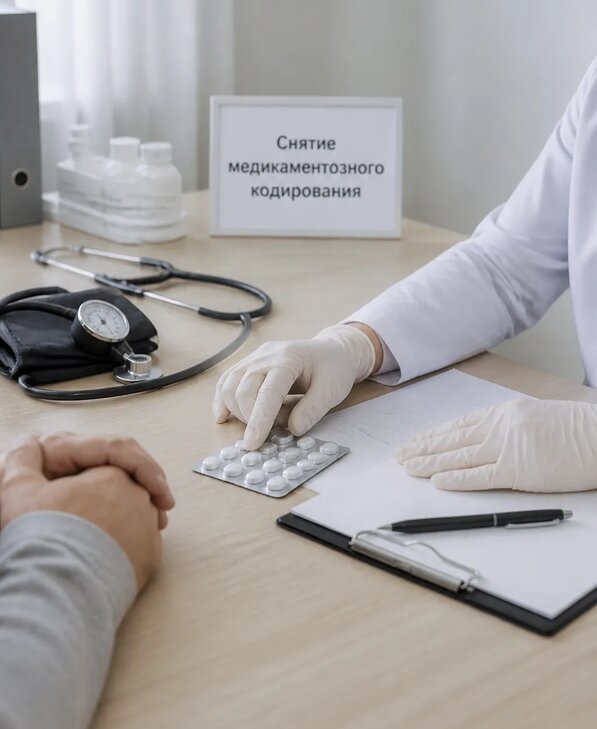 Снятие медикаментозного кодирования в Лесозаводске от 5169 р. | Медзона